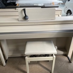 2021年製のほぼ新品KAWAI CN29A ホワイトメープル電子ピアノ高年式88鍵盤 の画像