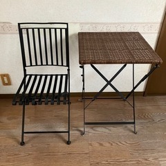 お取り引き中になります。　テーブルセット