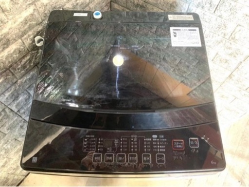 大阪送料無料★3か月保障付き★洗濯機★2021年★ニトリ★NTR60 BK★S-598