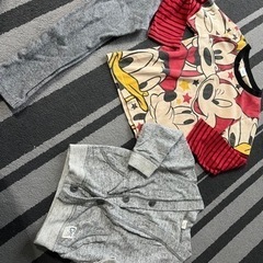 子ども服　布パンツ　肌着　半袖　長袖　肌着　シャツ　保育園　着替え　80 90 95 100 110 肌着　パジャマ　Tシャツ　起毛　タートル　タートルネック　ズボン　スカート　ロンT  子ども　服　レギンス　スタイ　帽子　まとめて　まとめ売り　キャミソール　ワンピース　アウター　上着　パーカー　トレーナー　冬服　夏服　の画像