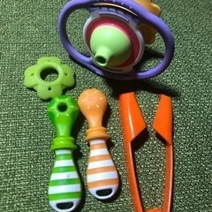 離乳食スプーンセット＆ラッパの画像