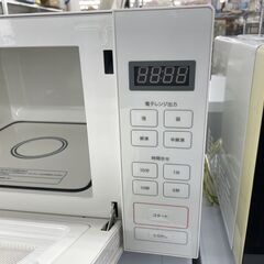 無印良品 電子レンジ 2019年製 フラット MJ-SER18A ホワイト 白 良品計画  札幌市手稲区の画像
