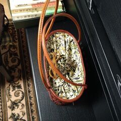 アタの籠バッグ　小の画像