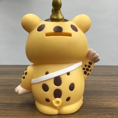 ◇ドリーム尼崎1号館◇【ジモティー割引対象商品】 朝日新聞 ソフビ貯金箱 怪獣ブースカの画像