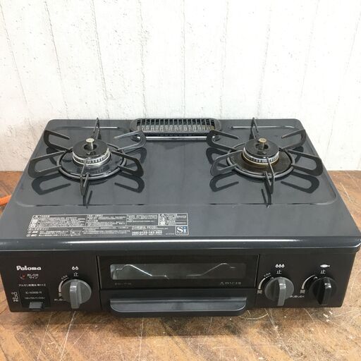 paloma パロマ グリル付きガスコンロ ガステーブル LPガス IC-N36B-R スパーク確認済 24c菊MZ