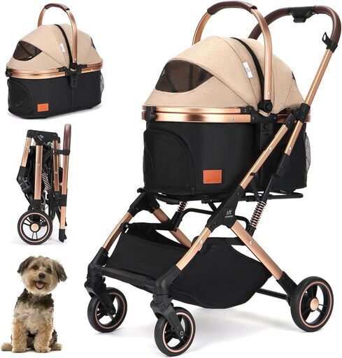 SKISOPGO　ペットカート　分離型　折りたたみ可能