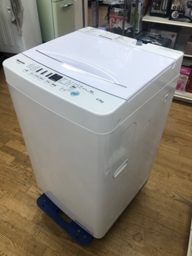 K054★Hisense製★2019年製4.5㌔洗濯機★6ヵ月間保証付き★近隣配送・設置可能