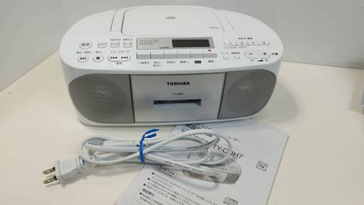 TOSHIBA CDラジオカセットレコーダー TY-CDS7 (2020年製)