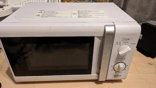 YRB 207 電子レンジ（3/30日）渡せる人のみ　メルカリ5000円