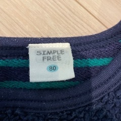 GAP シンプルフリー ZARA 長袖 80の画像