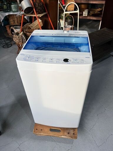 ★Haier★ ハイアール 4.5kg洗濯機① JW-C45FK 2019年 コンパクト 一人暮らし 省スペース 小物洗い 節水