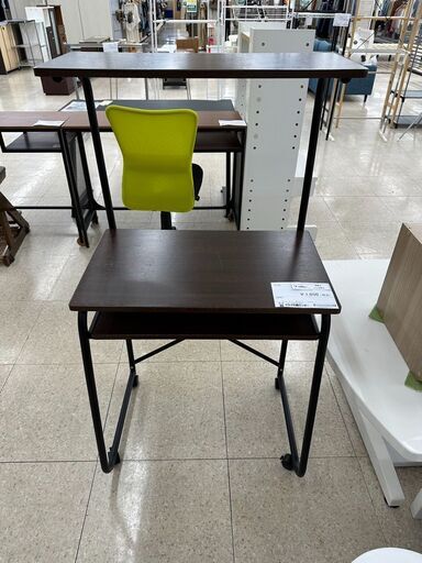 ★ジモティ割あり★ 山善 パソコン台 ダークブラウン H121.5×D41×W65 クリーニング済み TJ4963
