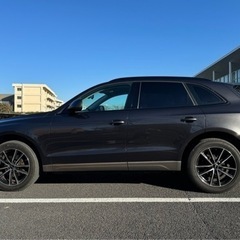 アウディ Q5 2.0TFSI クワトロ　ブラック塗装　ベージュレザーシート　車検付き！ナビ、TV、ETC、バックカメラ付き！　美車！の画像