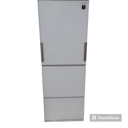 【美品】シャープ ノンフロン冷凍冷蔵庫 SJ-GE35F-W 2020年製