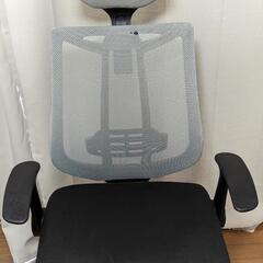 アイリスオーヤマ　オフィスチェア　ハイバック　ヘッドレスト付き