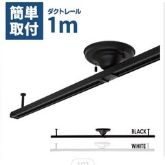 照明　ダクトレール　白