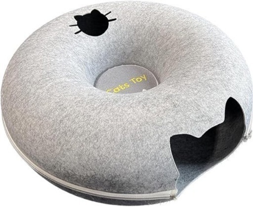 【新品未使用】猫の隠れ家　トンネル型