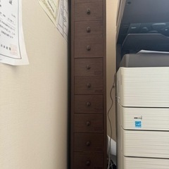 細かいのもを入れれる！引き出し　棚の画像