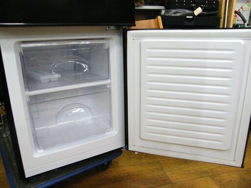 2ドア冷蔵庫 106L 2022年製 ニトリ NTR-106BK Nグラシア ブラック 黒 右開き 100Lクラス NITORI 札幌