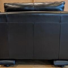 大塚家具 ソファ 一人掛けソファ 総革