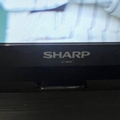 SHARP AQUOS 40型の画像