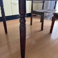 【取引終了】家具 ダイニングセット ダイニングテーブル 椅子 イス の画像