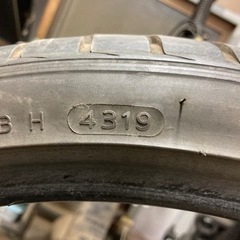 ハンコック バリ山19インチ　　225/35 19 の画像