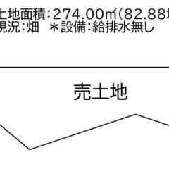 【売土地】和歌山市園部☆畑