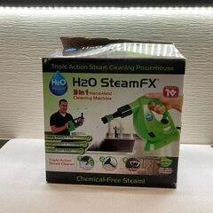 H2O Steam FX/スチームクリーナー/グリーン/クリーニングセット/説明書付の画像