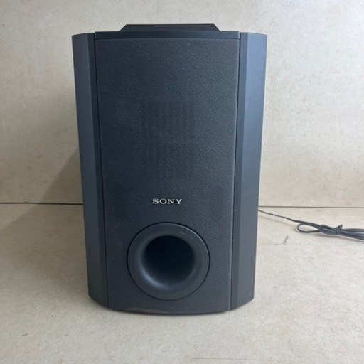 d0325601 SONY ソニー アクティブスーパーウーハー SA-W505 超低域用 コーン型 通電確認済 現状品 中古品