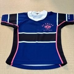 美品ラグビーユニフォームセット　ジャージサンデイズ120の画像