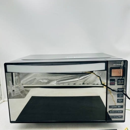 【‼️超美品‼️】電子レンジ　アイリスオーヤマMO-FM1804-B