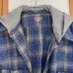 ビームス　フード付きシャツ メンズの画像