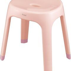 【無料】風呂イス　座面高め　ピンク色　中古