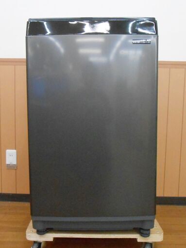 アイリスオーヤマ 全自動洗濯機 IAW-T603BL 6.0kg ブラック 2021年製