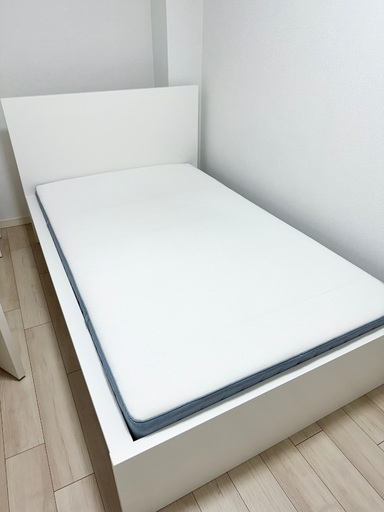IKEA セミダブルベッド＋マットレス