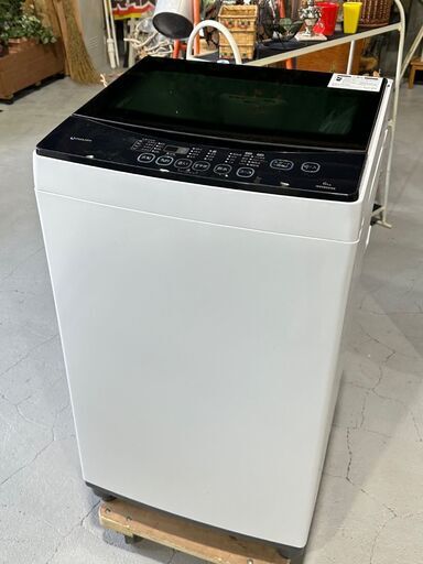 商談中★maxzen★マクスゼン 洗濯機 6kg 2017年 JW06MD01WB W55.5cm ガラストップ ホワイト１～２人暮らし