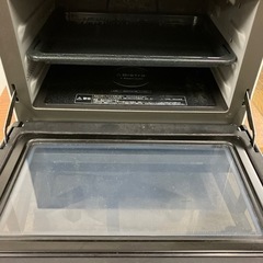 I2403-758 Panasonic スチームオーブンレンジ NE-BS80E4-W 2016年製 動作確認済み キズ汚れ有りの画像