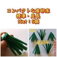 メダカ　産卵床(白)　※研磨剤不使用