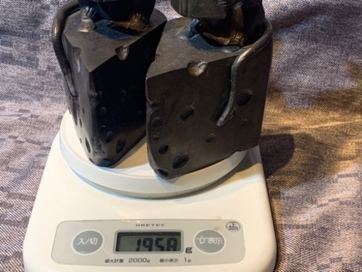 ブックエンド　ネズミ　鼠と本　ネズミとチーズ　真鍮製　輸入品　アンティーク