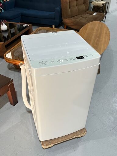 ★TAG label★amadana 洗濯機 4.5kg AT-WM45B 2020年 一人暮らし 少量洗い コンパクト 新生活 ホワイト