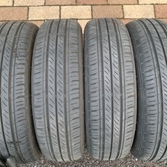 155/65R14 EC300　ダンロップ★バリ山★サマータイヤ