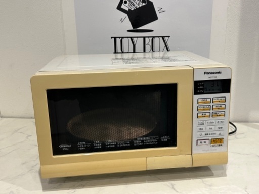【中古】オーブンレンジ Panasonic パナソニック NE-TY155-W 電子レンジ キッチン家電 【札TB02】