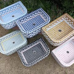 ガーデン用流し台☆全6色の画像