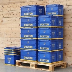DULTON ダルトン アメリカンデザイン フォールディング コンテナ 40L 折りたたみ 収納 アメリカンの画像