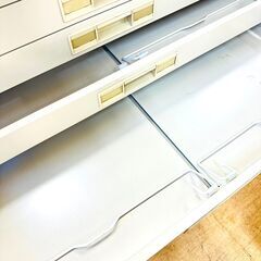 UCHIDA 図面ロッカー 4段 スチール オフィス家具/8Jの画像