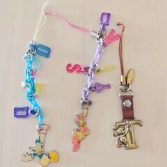 ドナルド　ディズニー　ストラップ　チャーム　ミッキーマウス
