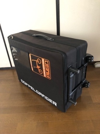 ドッペルギャンガー製　折り畳み自転車(空気入れ付き)