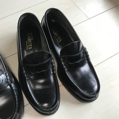 HARUTAハルタ 革靴・ローファー3足セット  24.5㎝25㎝25.5㎝くらいの画像