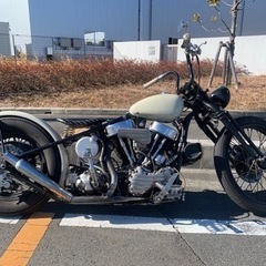 旧車ハーレーパンヘッド 